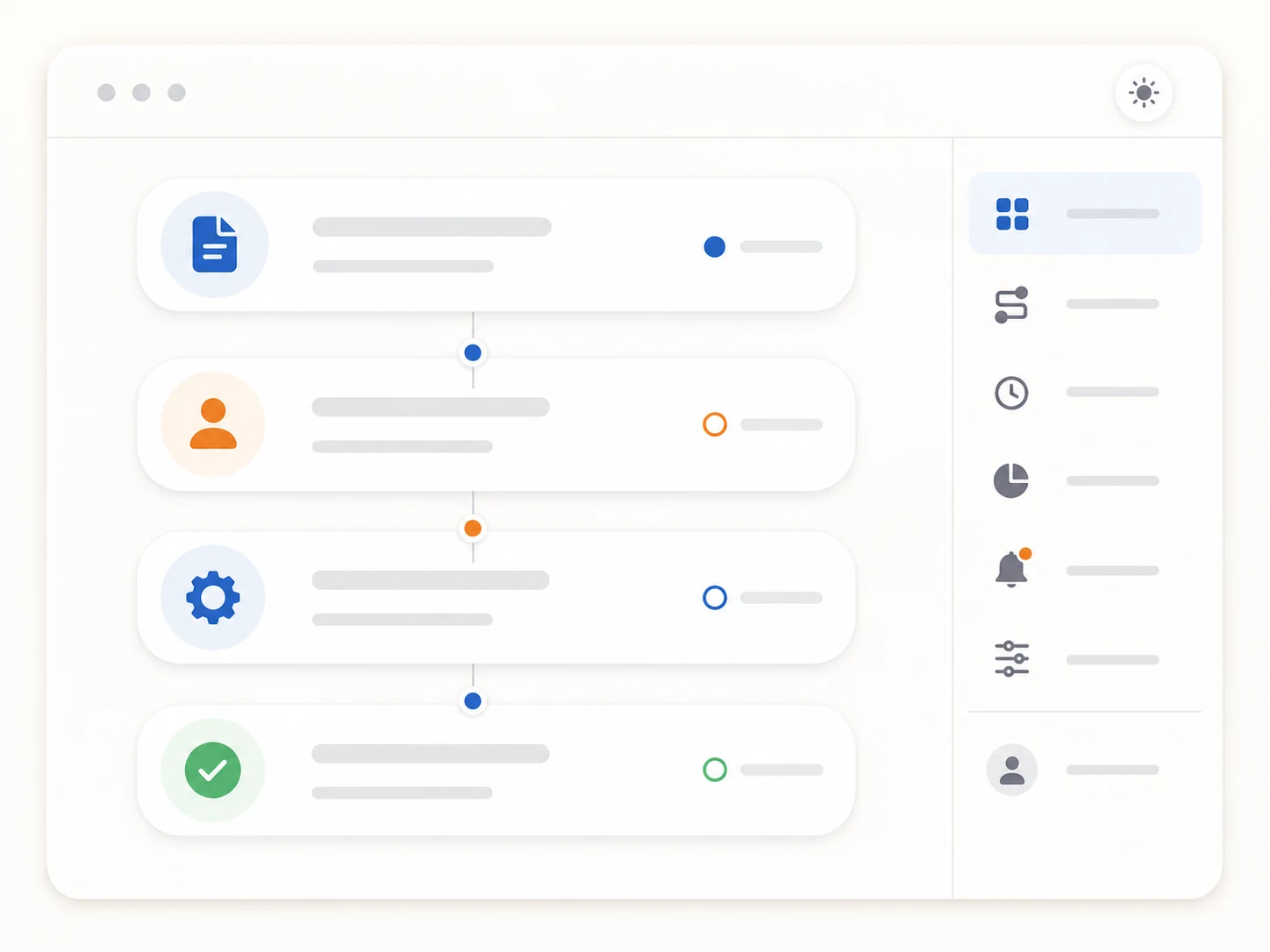 Workflow automation dashboard